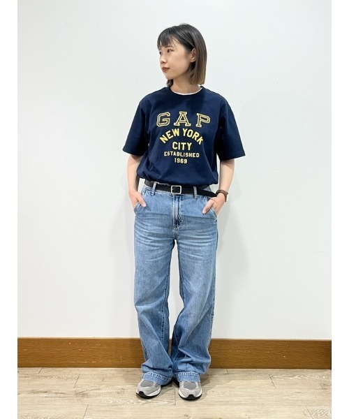 GAP（ギャップ）の「GAP NEW YORKロゴ Tシャツ(ユニセックス)（T