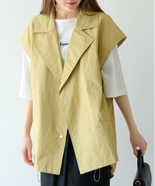 ECRIRE（エクリール）の「旬な装い。ナイロンブレンドオーバーサイズ