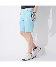 FILA GOLF/フィラゴルフ ゴルフウェア 吸汗速乾 UVカット ストレッチ リゾート ボタニカル プリント ショートパンツ ハーフパンツ