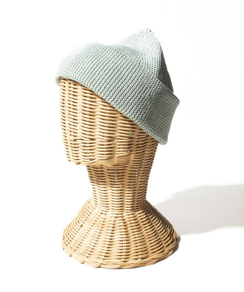 GLOSTER（グロスター）の「【GLOSTER/グロスター】JAPANMADE リブロールワッチ ニット帽 日本製 ニットキャップ（ニットキャップ/ビーニー・メンズ・ミント/ブラック/ベージュ/オフホワイト/イエロー/オレンジ・FREE）」の14枚目の写真