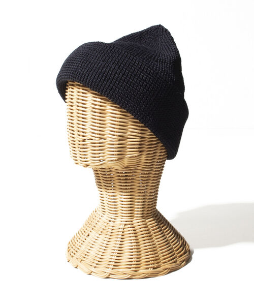 GLOSTER（グロスター）の「【GLOSTER/グロスター】JAPANMADE リブロールワッチ ニット帽 日本製 ニットキャップ（ニットキャップ/ビーニー・メンズ・ミント/ブラック/ベージュ/オフホワイト/イエロー/オレンジ・FREE）」の12枚目の写真