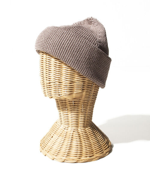 GLOSTER（グロスター）の「【GLOSTER/グロスター】JAPANMADE リブロールワッチ ニット帽 日本製 ニットキャップ（ニットキャップ/ビーニー・メンズ・ミント/ブラック/ベージュ/オフホワイト/イエロー/オレンジ・FREE）」の11枚目の写真