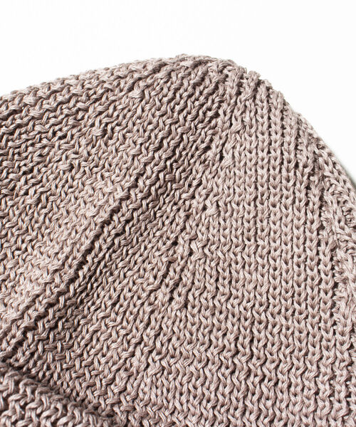 GLOSTER（グロスター）の「【GLOSTER/グロスター】JAPANMADE リブロールワッチ ニット帽 日本製 ニットキャップ（ニットキャップ/ビーニー・メンズ・ミント/ブラック/ベージュ/オフホワイト/イエロー/オレンジ・FREE）」の22枚目の写真