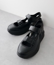 ・rich blue ベルクロスニーカー