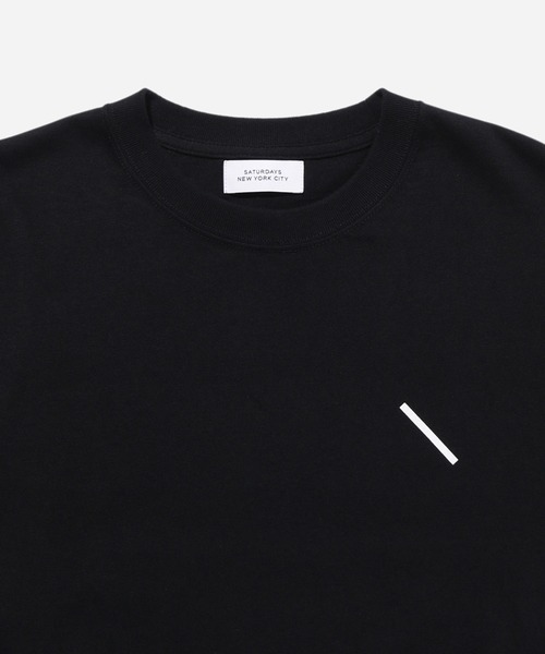 Saturdays NYC（サタデーズ ニューヨークシティ ）の「Morning Joe S/S Tee（Tシャツ/カットソー・メンズ・ホワイト/ブラック・S/XL/L/M）」の8枚目の写真