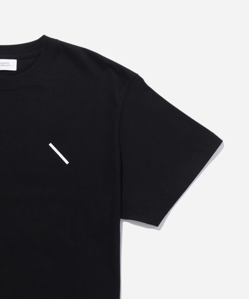 Saturdays NYC（サタデーズ ニューヨークシティ ）の「Morning Joe S/S Tee（Tシャツ/カットソー・メンズ・ホワイト/ブラック・S/XL/L/M）」の9枚目の写真