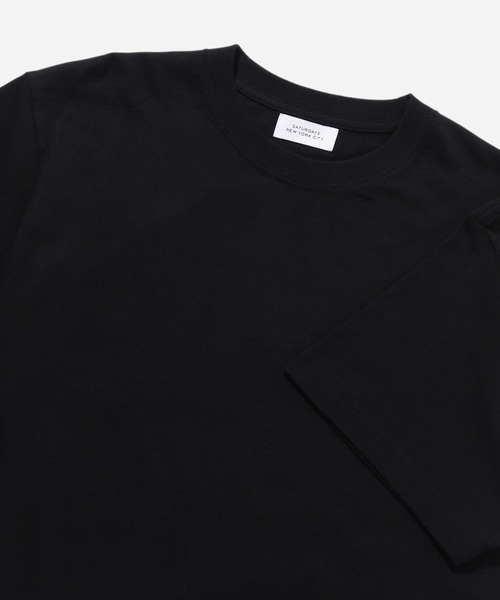 Saturdays NYC（サタデーズ ニューヨークシティ ）の「Morning Joe S/S Tee（Tシャツ/カットソー・メンズ・ホワイト/ブラック・S/XL/L/M）」の11枚目の写真