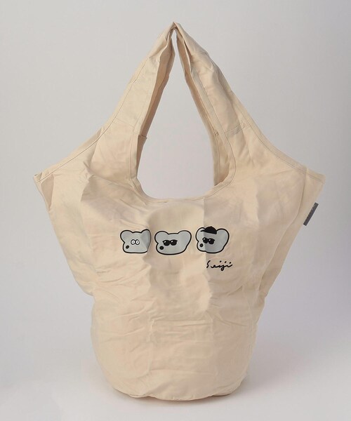 212 KITCHEN STORE(トゥワントゥキッチンストア)の「ねずみのANDY マルシェバッグ トリオ 18L BE <MOTTERU モッテル>(エコバッグ/サブバッグ・レディース・その他・00)」の1枚目の写真