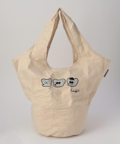 212 KITCHEN STORE(トゥワントゥキッチンストア)の「ねずみのANDY マルシェバッグ トリオ 18L BE <MOTTERU モッテル>(エコバッグ/サブバッグ・レディース・その他・00)」の2枚目の写真