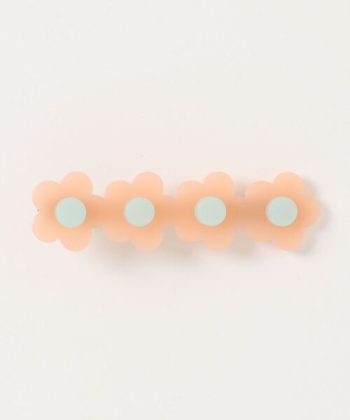 bibmilk(ビブミルク)の「BIBMILK 4MINI FLOWER CLIP(バレッタ/ヘアクリップ・キッズ・グレー/ライトブルー/アイボリー/ブラック/ラベンダー/コーラルピンク/フューシャピンク/マスタード・ONE SIZE)」の8枚目の写真