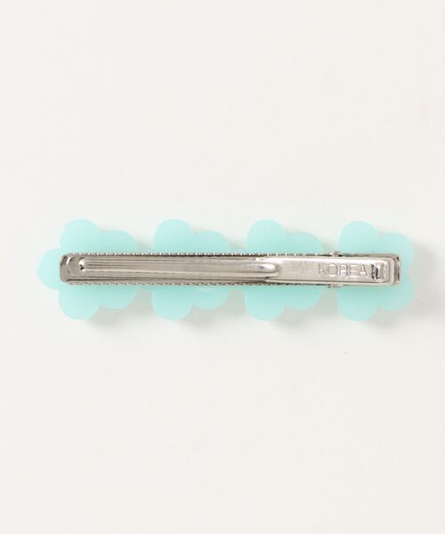 bibmilk(ビブミルク)の「BIBMILK 4MINI FLOWER CLIP(バレッタ/ヘアクリップ・キッズ・グレー/ライトブルー/アイボリー/ブラック/ラベンダー/コーラルピンク/フューシャピンク/マスタード・ONE SIZE)」の9枚目の写真
