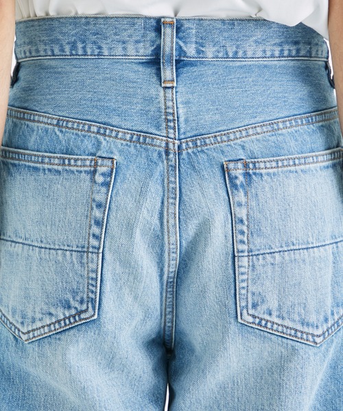 superNova.（スーパーノヴァ）の「【superNova./スーパーノヴァ】Selvedge wide jeans - Vintage wash（デニムパンツ・メンズ・ブラック/ブルー・X-SMALL/SMALL）」の18枚目の写真