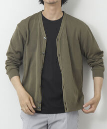 NOLLEY'S goodman（ノーリーズグッドマン）の「吸水速乾サランP Vネックカーディガン（※半袖Ｔシャツ付き）（カーディガン/ボレロ・メンズ）」