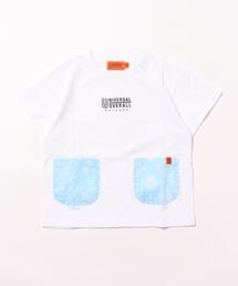 ARCHIVER（アーカイバ）の「【72】【UNIVERSAL OVERALL】デザインポケット　T（Tシャツ/カットソー）」
