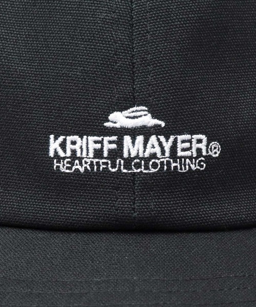 KRIFF MAYER（クリフメイヤー）の「ダックキャンバス ショートバイザー アンパイアキャップ A.M.S.別注モデル（キャップ・メンズ・ブラック/ネイビー/ブラウン・FREE）」の20枚目の写真