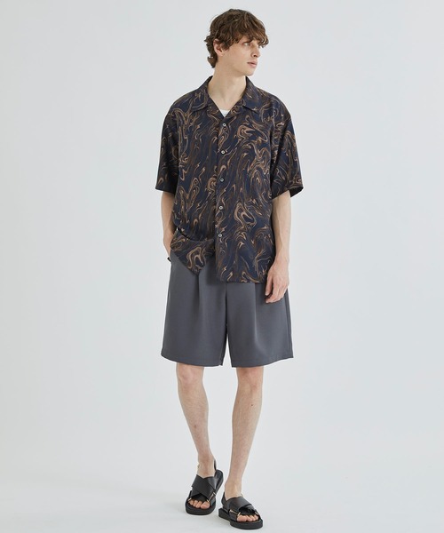 STUDIOUS（ステュディオス）の「【WEB限定】EASY CHINO SHORT PANTS（スラックス・メンズ・ブラック/ベージュ/ダークグレー・1/2）」の13枚目の写真