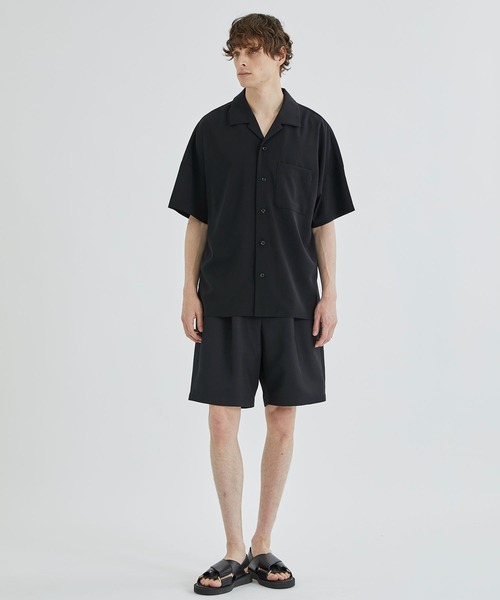 STUDIOUS（ステュディオス）の「【WEB限定】EASY CHINO SHORT PANTS（スラックス・メンズ・ブラック/ベージュ/ダークグレー・1/2）」の5枚目の写真