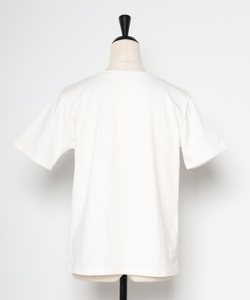 Bonjour Sagan(ボンジュールサガン)の「CATHARSIS刺繍ミニロゴTシャツ(Tシャツ/カットソー・レディース・ブラック/オフホワイト・FREE)」の15枚目の写真