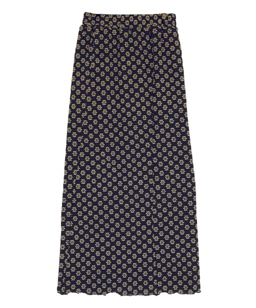 titivate(ティティベイト)の「フラワージャガードレーススカート(スカート・レディース・ベージュ/ブラック・S/M/L)」の8枚目の写真