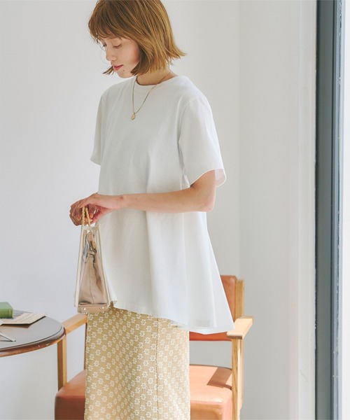 titivate(ティティベイト)の「フラワージャガードレーススカート(スカート・レディース・ベージュ/ブラック・S/M/L)」の16枚目の写真