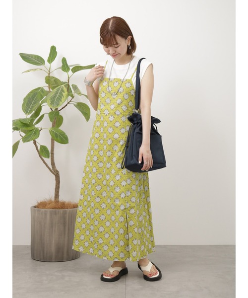 Lugnoncure（ルノンキュール）の「ノースリTシャツ（Tシャツ/カットソー・レディース・ピンク/オフホワイト/ブラック・F）」の6枚目の写真