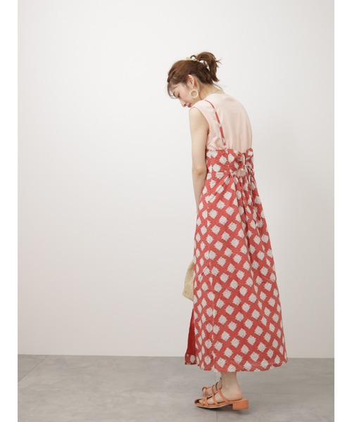 Lugnoncure（ルノンキュール）の「ノースリTシャツ（Tシャツ/カットソー・レディース・ピンク/オフホワイト/ブラック・F）」の10枚目の写真