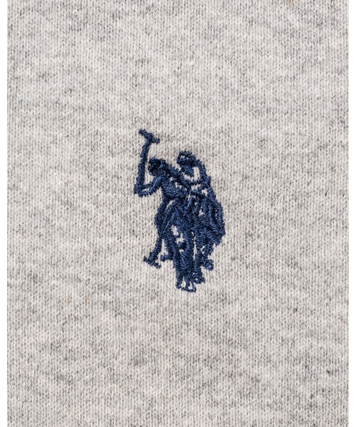 U.S. POLO ASSN.(ユーエスポロアッスン)の「日本製【U.S.POLO ASSN.】ユーエスポロ アッスン リサイクルコットン アズマ裏毛パンツ PLM23503(スウェットパンツ・メンズ・ネイビー/杢グレー/ダークグリーン・L/LL/M)」の4枚目の写真