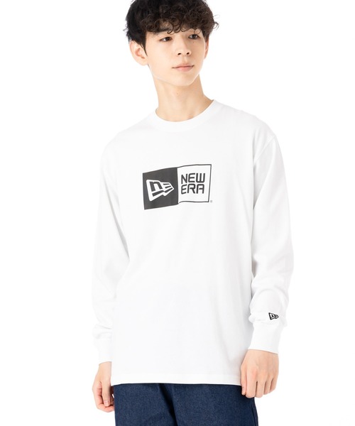 THE NEWHOUSE ロングTシャツ　カットソー　ロンT セール】 コットンクルーネック ロングスリーブTシャツ