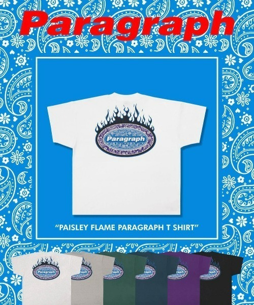 【PARAGRAPH】21ss★ PARROT LOGO Tシャツ 5カラー (No.17) Paragraph 【並行輸入】パラグラフ paragraph 半袖Tシャツ