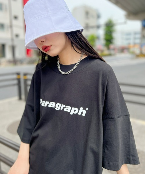 【Paragraph】★送料・関税込★ピアリスロゴTシャツ★男女兼用 セール】Paragraph(パラグラフ)/Paisley Flame T-shirt