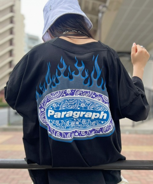 【Paragraph】★関税込★ベーシックロゴTシャツ★男女兼用 楽天市場】パラグラフ(PARAGRAPH)ロゴ刺繍ベーシック長袖Tシャツ