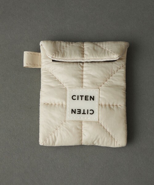 CITEN（シテン）の「＜CITEN＞パデッド ポーチ S（ポーチ・レディース・ピンク/ホワイト/ライトブルー/ブラック/シルバー/ベージュ/ライトグレー/ロイヤルブルー/イエロー/オレンジ系その他/ダークグリーン/ワインレッド/ライトピンク/オレンジ/ライム/ネイビー/クリーム/ダークブラウン/その他4/ダークグレー/その他3/レッド・FREE）」の6枚目の写真