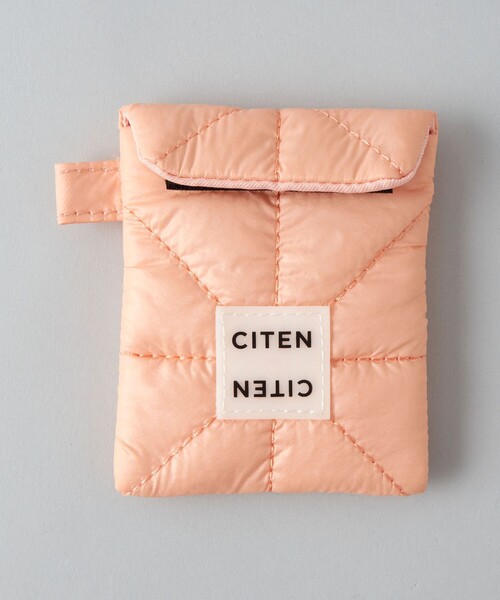 CITEN（シテン）の「＜CITEN＞パデッド ポーチ S（ポーチ・レディース・ピンク/ホワイト/ライトブルー/ブラック/シルバー/ベージュ/ライトグレー/ロイヤルブルー/イエロー/オレンジ系その他/ダークグリーン/ワインレッド/ライトピンク/オレンジ/ライム/ネイビー/クリーム/ダークブラウン/その他4/ダークグレー/その他3/レッド・FREE）」の15枚目の写真