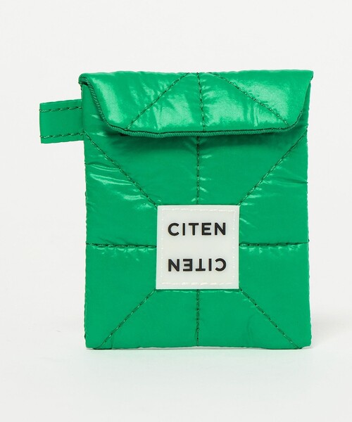 CITEN(シテン)の「<CITEN>パデッド ポーチ S(ポーチ・レディース・ピンク/ホワイト/ライトブルー/ブラック/シルバー/ベージュ/ライトグレー/ロイヤルブルー/イエロー/オレンジ系その他/ダークグリーン/ワインレッド/ライトピンク/オレンジ/ライム/ネイビー/クリーム/ダークブラウン/その他4/ダークグレー/その他3/レッド/その他6/ターコイズブルー系/ケリーグリーン・FREE)」の10枚目の写真