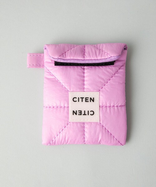 CITEN（シテン）の「＜CITEN＞パデッド ポーチ S（ポーチ・レディース・ピンク/ホワイト/ライトブルー/ブラック/シルバー/ベージュ/ライトグレー/ロイヤルブルー/イエロー/オレンジ系その他/ダークグリーン/ワインレッド/ライトピンク/オレンジ/ライム/ネイビー/クリーム/ダークブラウン/その他4/ダークグレー/その他3/レッド・FREE）」の14枚目の写真
