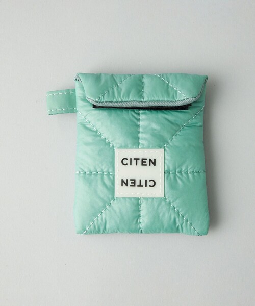 CITEN（シテン）の「＜CITEN＞パデッド ポーチ S（ポーチ・レディース・ピンク/ホワイト/ライトブルー/ブラック/シルバー/ベージュ/ライトグレー/ロイヤルブルー/イエロー/オレンジ系その他/ダークグリーン/ワインレッド/ライトピンク/オレンジ/ライム/ネイビー/クリーム/ダークブラウン/その他4/ダークグレー/その他3/レッド・FREE）」の9枚目の写真