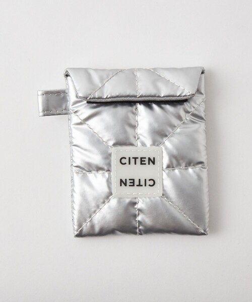 CITEN（シテン）の「＜CITEN＞パデッド ポーチ S（ポーチ・レディース・ピンク/ホワイト/ライトブルー/ブラック/シルバー/ベージュ/ライトグレー/ロイヤルブルー/イエロー/オレンジ系その他/ダークグリーン/ワインレッド/ライトピンク/オレンジ/ライム/ネイビー/クリーム/ダークブラウン/その他4/ダークグレー/その他3/レッド・FREE）」の20枚目の写真