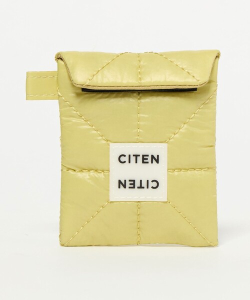 CITEN（シテン）の「＜CITEN＞パデッド ポーチ S（ポーチ・レディース・ピンク/ホワイト/ライトブルー/ブラック/シルバー/ベージュ/ライトグレー/ロイヤルブルー/イエロー/オレンジ系その他/ダークグリーン/ワインレッド/ライトピンク/オレンジ/ライム/ネイビー/クリーム/ダークブラウン/その他4/ダークグレー/その他3/レッド・FREE）」の7枚目の写真