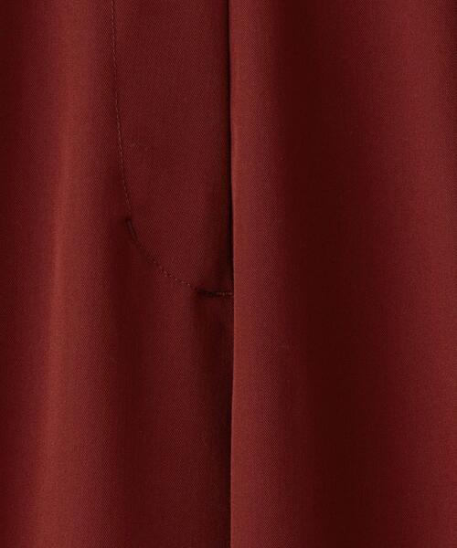 CITEN（シテン）の「＜CITEN＞2タック ワイド スラックス（スラックス・レディース・ブラック/レッド・XS/S/M）」の19枚目の写真