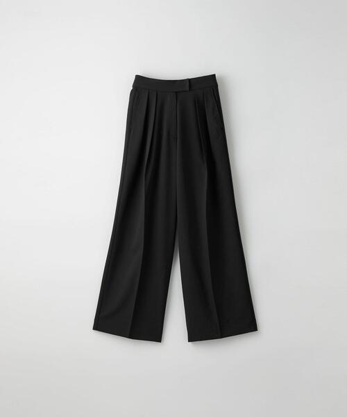 CITEN（シテン）の「＜CITEN＞2タック ワイド スラックス（スラックス・レディース・ブラック/レッド・XS/S/M）」の18枚目の写真