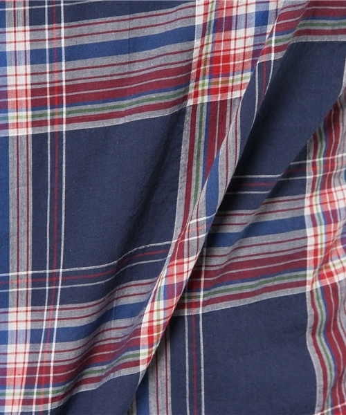 Kastane（カスタネ）の「【Kastane】チェックプルオーバーシャツ（シャツ/ブラウス・レディース・ブルー/イエロー・FREE）」の5枚目の写真