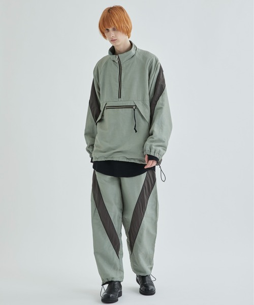 ANEI（アーネイ）の「RUDI JOGGER（その他パンツ・メンズ・セージグリーン/ブラック・2/3）」の22枚目の写真