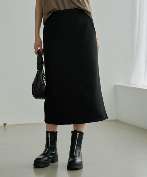 coen（コーエン）の「カルゼIラインスカート（スカート・レディース・モカ/ブラック・M/L）」の8枚目の写真