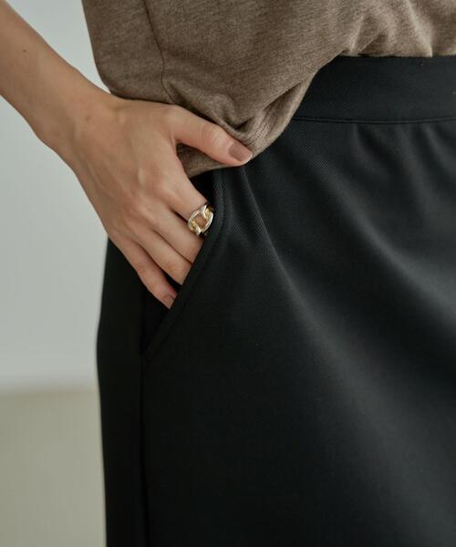 coen（コーエン）の「カルゼIラインスカート（スカート・レディース・モカ/ブラック・M/L）」の11枚目の写真