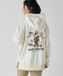 キャンプラビット裏起毛ゆるPK