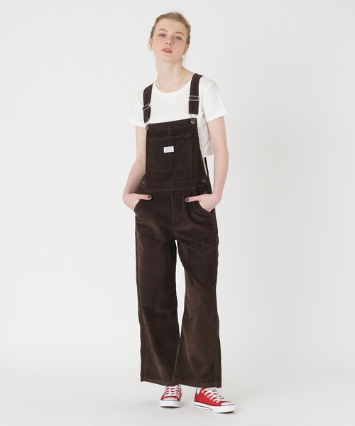 Levi's(リーバイス)の「Levi's/リーバイス BAGGY HIGHWATER オーバーオール MOLE(サロペット/オーバーオール・レディース・ナチュラル・S/M/XS)」の4枚目の写真