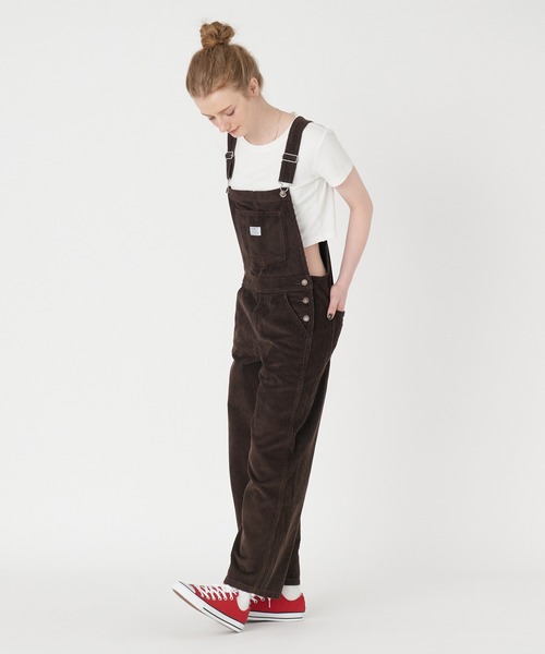 Levi's(リーバイス)の「Levi's/リーバイス BAGGY HIGHWATER オーバーオール MOLE(サロペット/オーバーオール・レディース・ナチュラル・S/M/XS)」の6枚目の写真