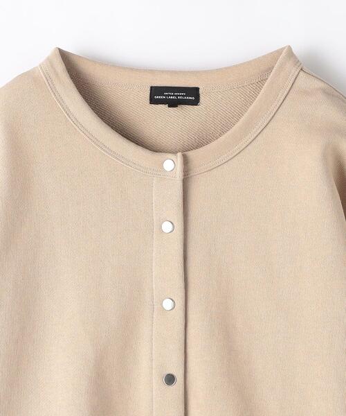 green label relaxing（グリーンレーベルリラクシング）の「【WEB限定】TJ 裏毛 カーディガン 100cm-130cm（カーディガン/ボレロ・キッズ・ライトブルー/ブラック/ベージュ・100cm/130cm/110cm/120cm）」の15枚目の写真