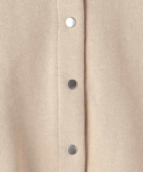 green label relaxing（グリーンレーベルリラクシング）の「【WEB限定】TJ 裏毛 カーディガン 100cm-130cm（カーディガン/ボレロ・キッズ・ライトブルー/ブラック/ベージュ・100cm/130cm/110cm/120cm）」の17枚目の写真