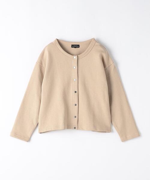 green label relaxing（グリーンレーベルリラクシング）の「【WEB限定】TJ 裏毛 カーディガン 100cm-130cm（カーディガン/ボレロ・キッズ・ライトブルー/ブラック/ベージュ・100cm/130cm/110cm/120cm）」の20枚目の写真